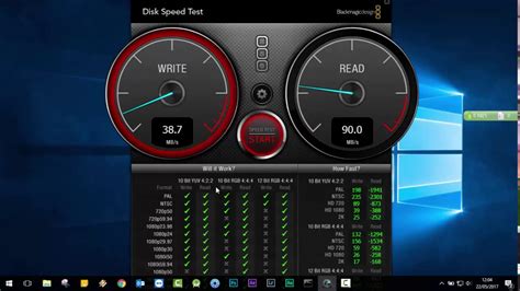 disk speed test windows 10